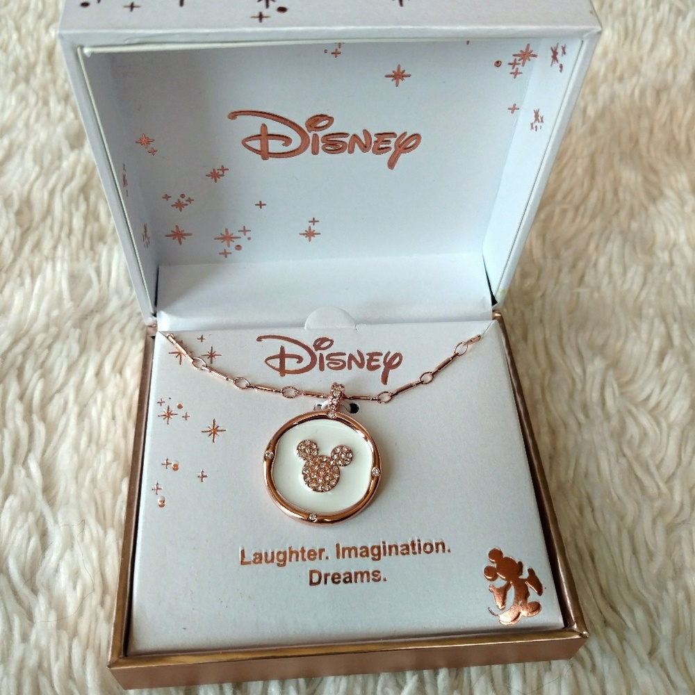 Disney Necklace - 18 inch fine silver plated NWT